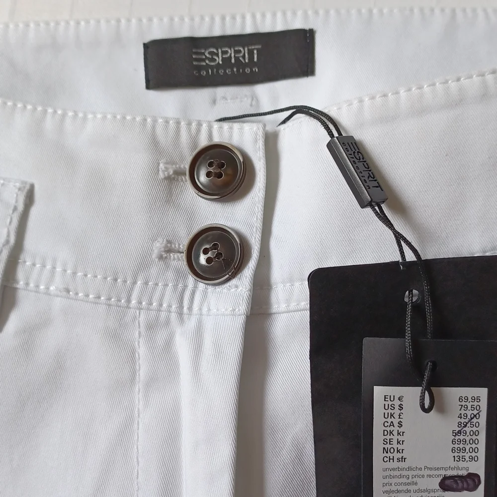Esprit Collection "Prague" Cotton Shorts NEW- Sz. 6 - Picture 8 of 14
